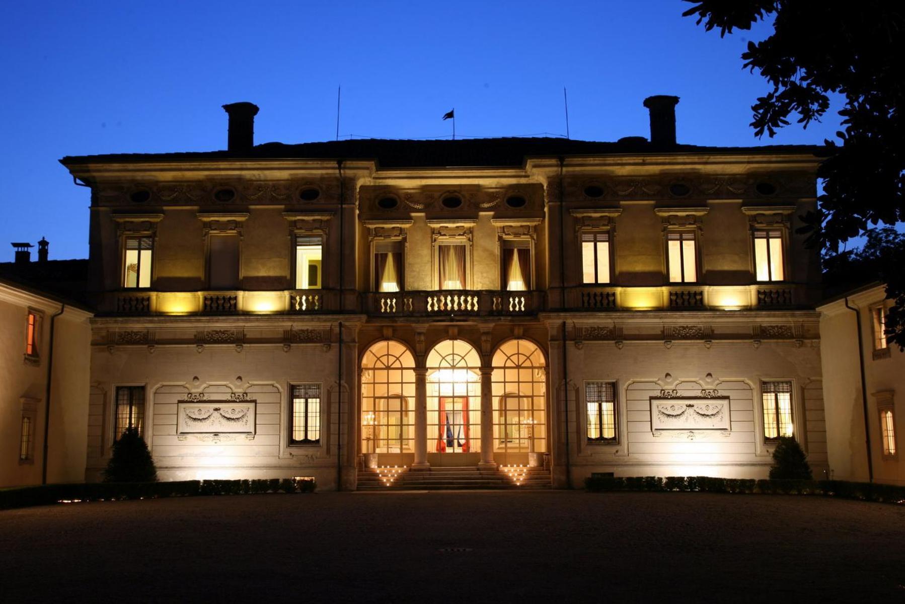 Relais Villa Zaccaria Bordolano Bagian luar foto